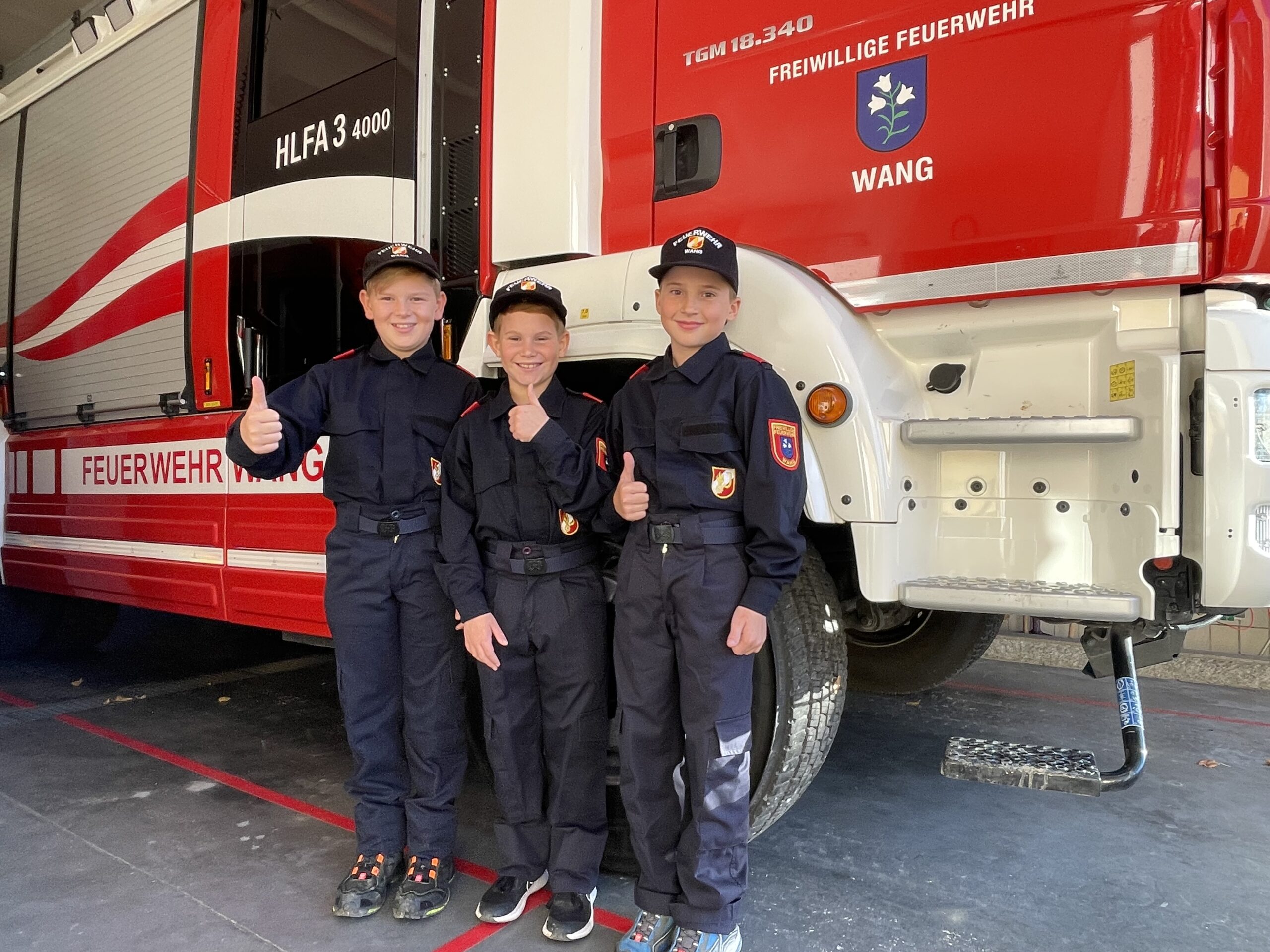 3 neue Kameraden bei der Feuerwehrjugend