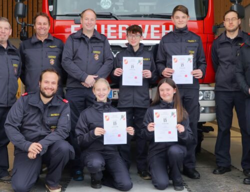 Erprobung der Jugendfeuerwehr Lackenhof
