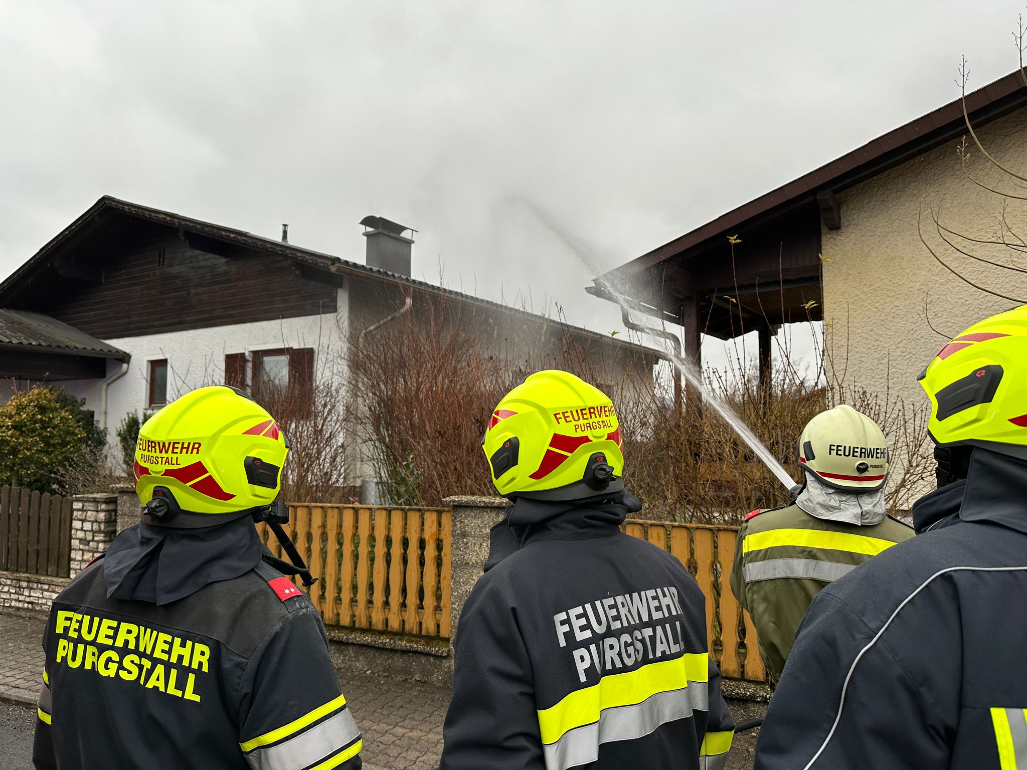 Kaminbrand Franz-Eder Straße Purgstall