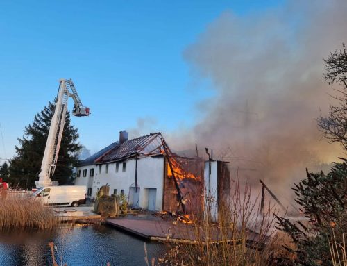 Brandeinsatz in Wieselburg-Land