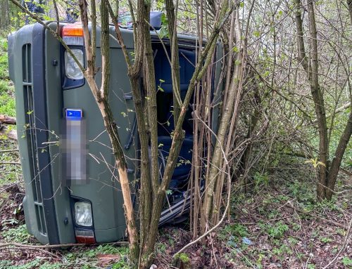 Fahrzeugbergung auf der L89 bei Gimpering
