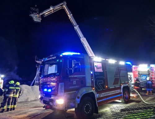 Brand eines landwirtschaftlichen Objektes in Purgstall