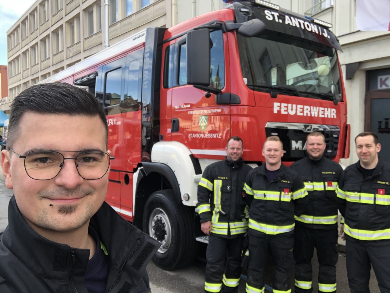 HLF4 bei Feuerwehrtagung in Klosterneuburg