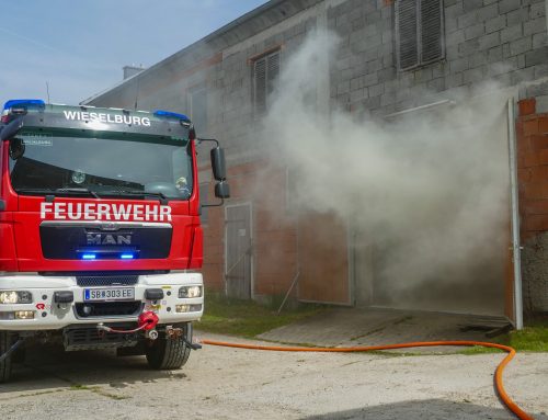 Brand eines Landwirschaftlichen Gebäudes in Forst am Berg – Wieselburg/Land