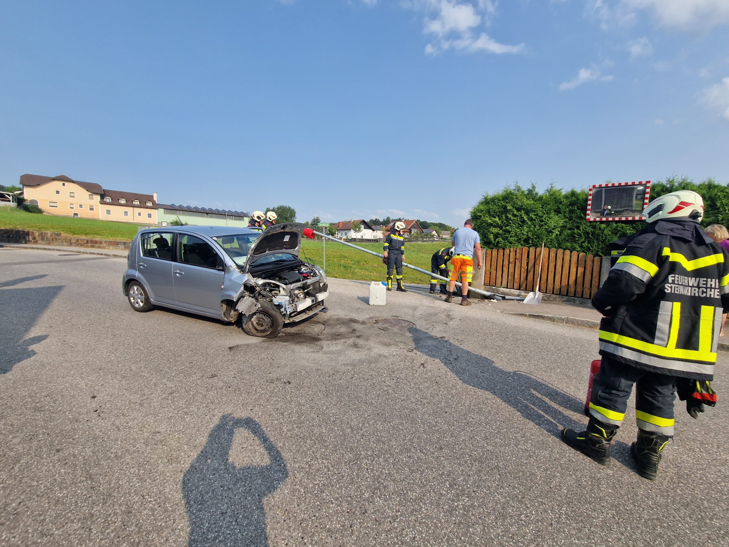 Verkehrsunfall im Ortsgebiet