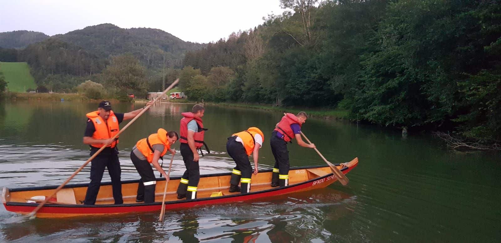 Übung mit FF Gresten