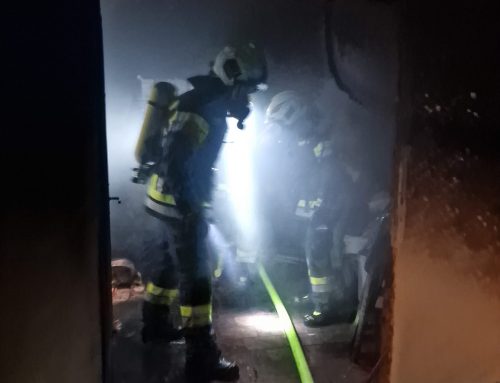 Müllraumbrand im Schloss Ernegg