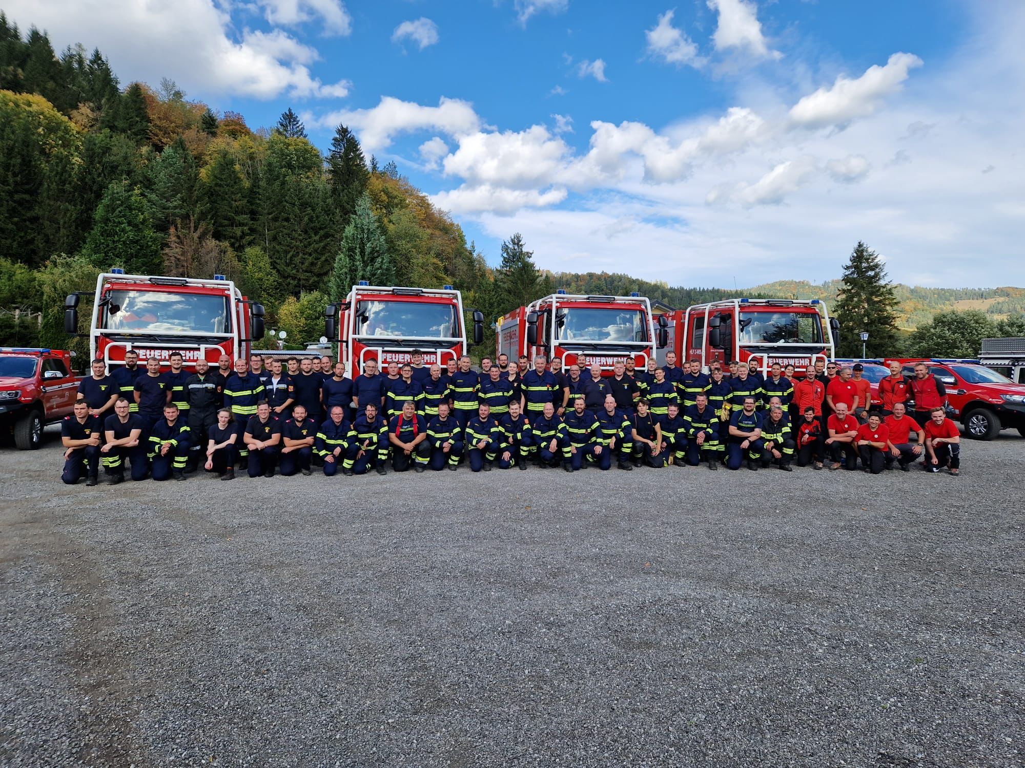 Waldbrandübung Türnitz 14.10.2023 