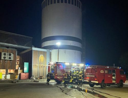 B1 Kleinbrand für die FF-Perwarth im Betriebsgelände Mosser Werk 2