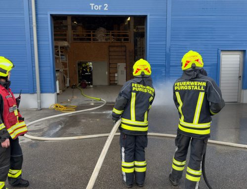 Kleinbrand bei Gewerbebetrieb in Purgstall