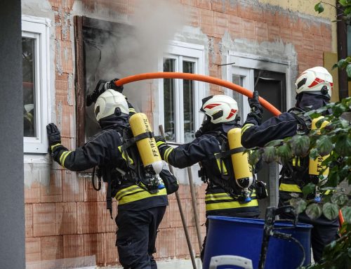 Garagenbrand in Wieselburg