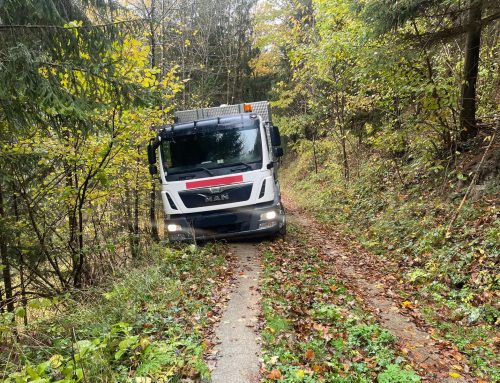 LKW-Bergung am Kerschenberg
