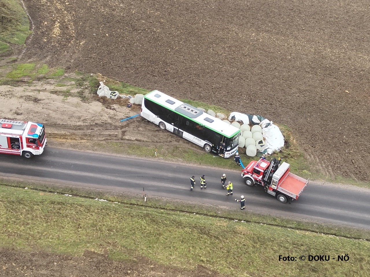 Bergung Autobus