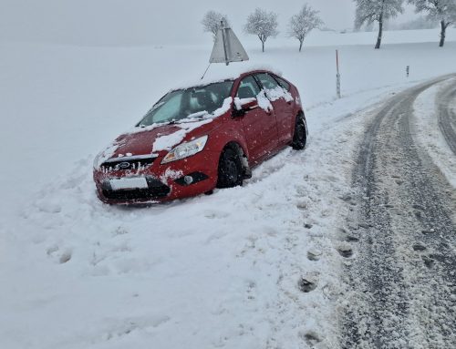 Schnee sorgt für Einsätze