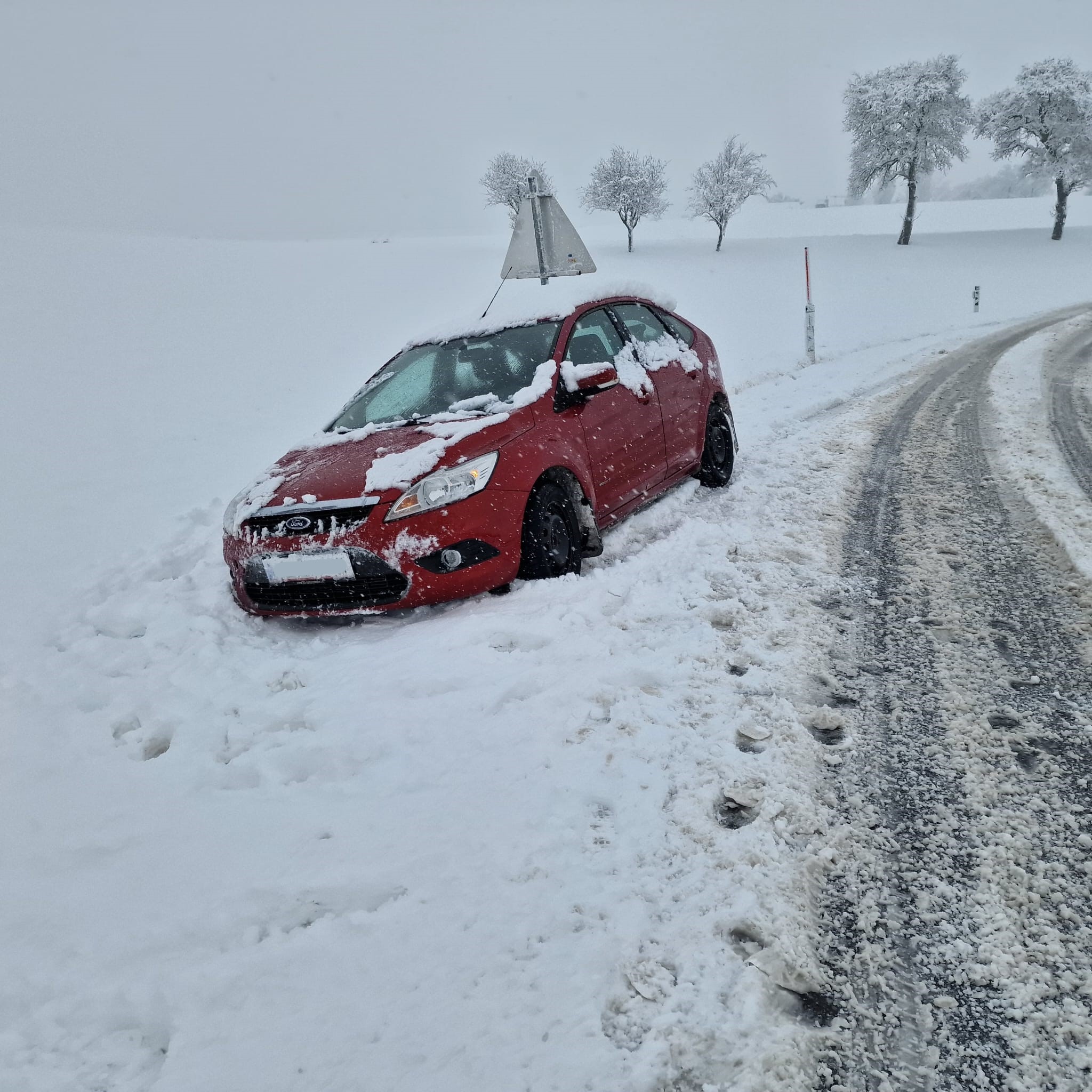 Schnee sorgt für Einsätze