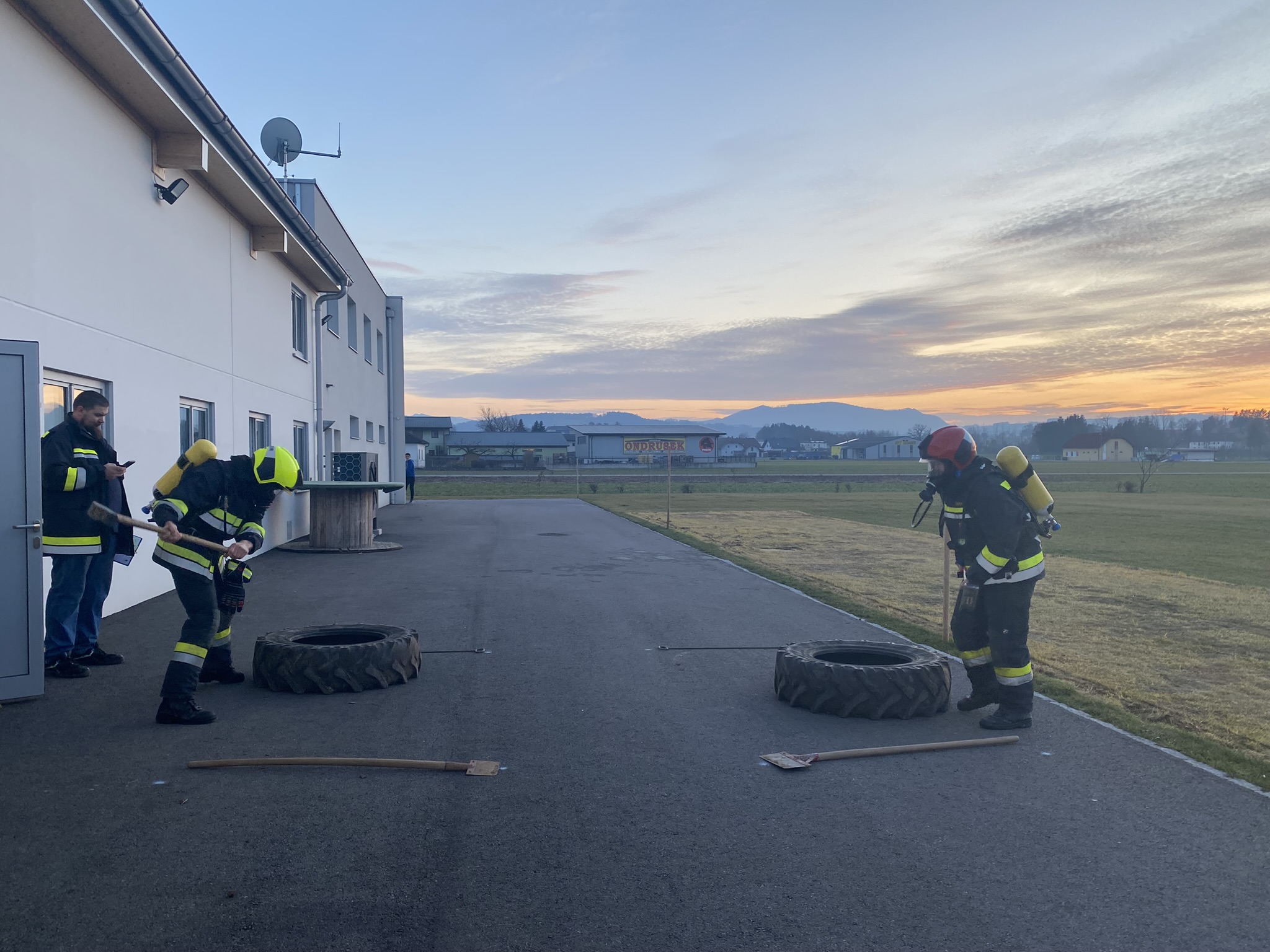 Finnentest in Oberndorf!