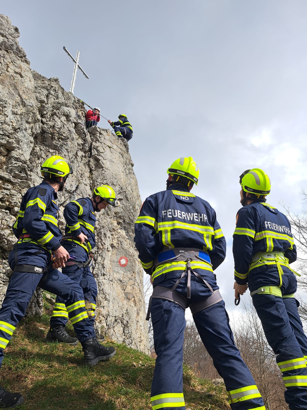 Übung der Sonderdienstgruppe Waldbrand