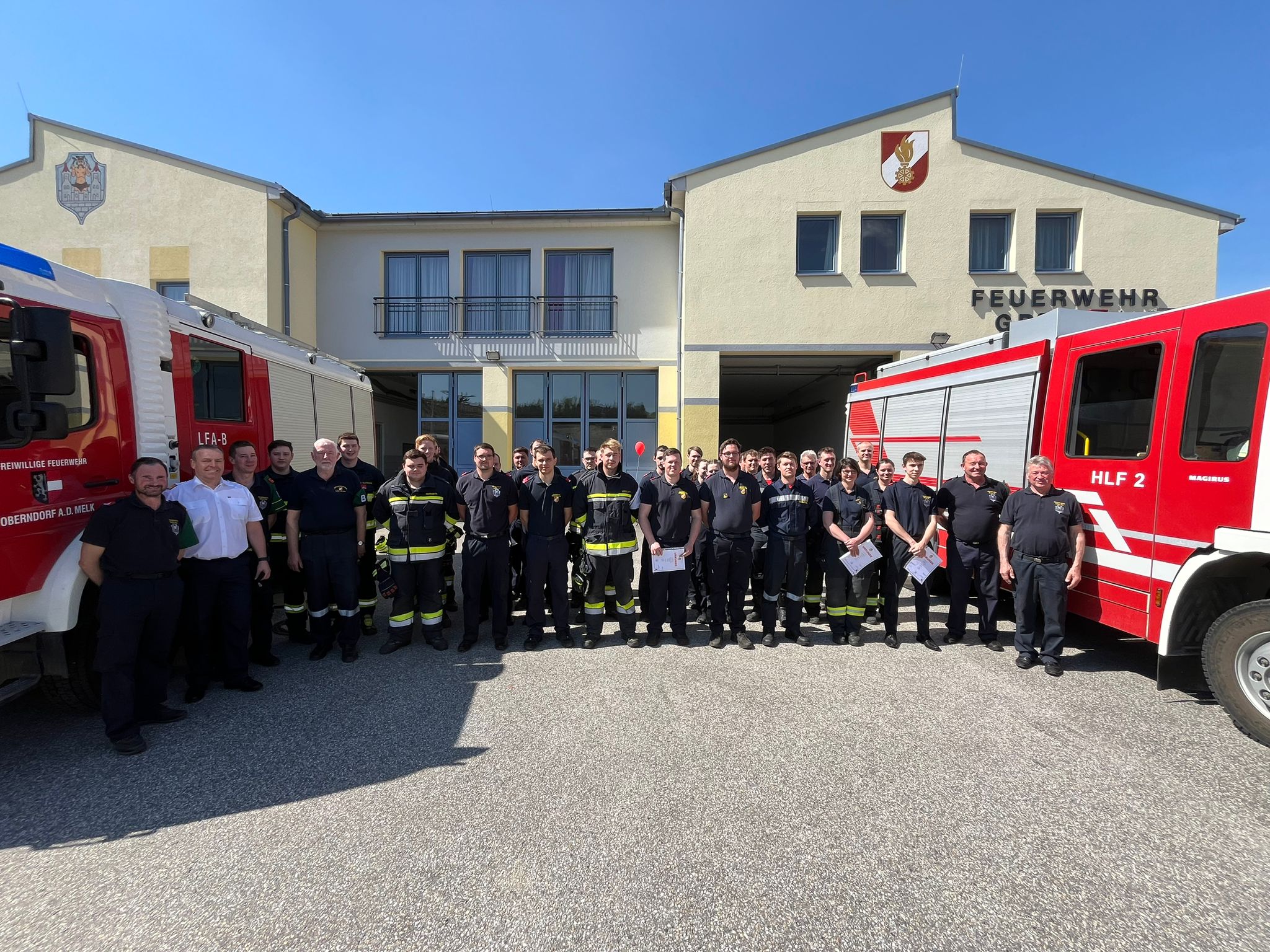 Ausbildungsprüfung Atemschutz in Gresten