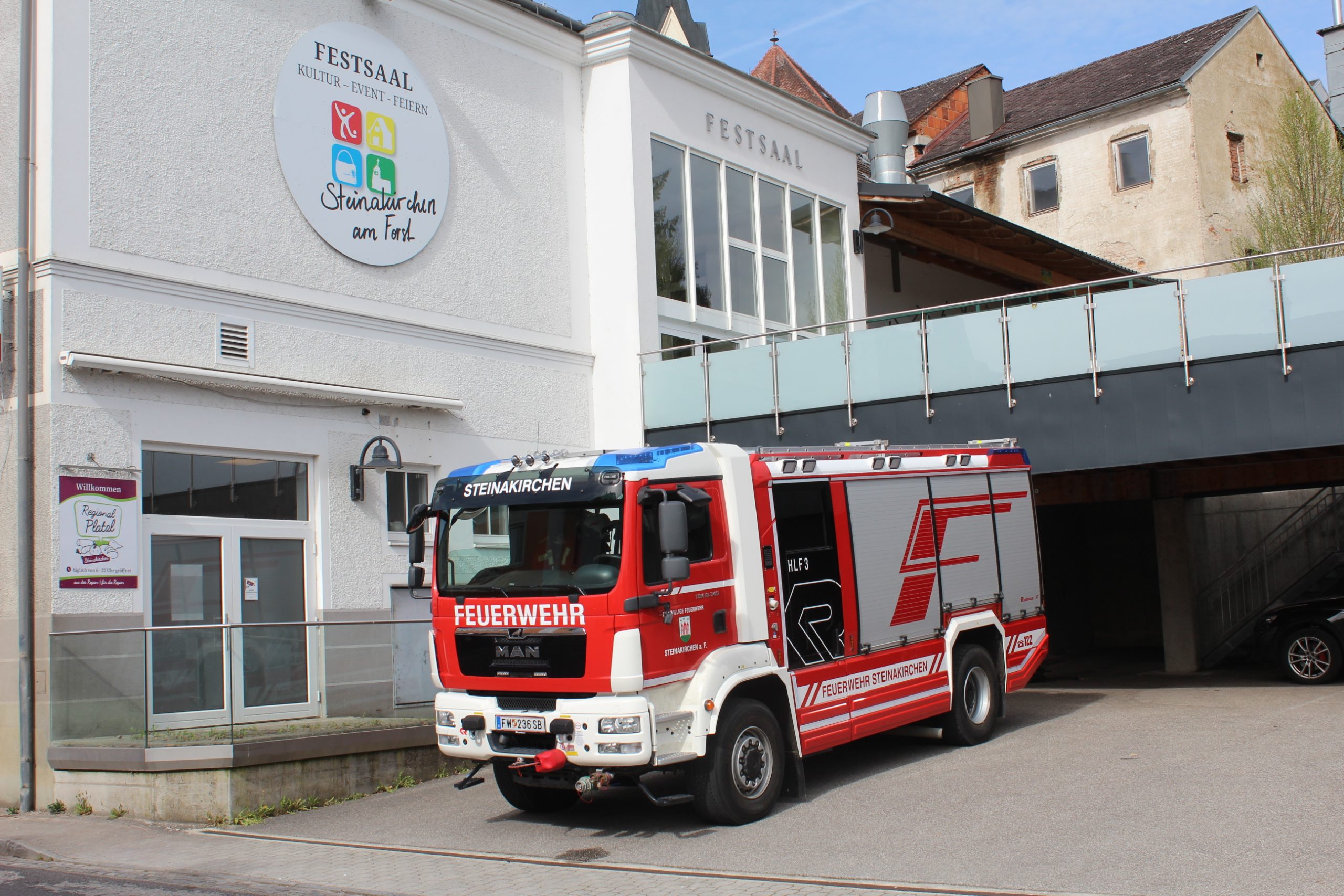 Zivilschutzübung in Steinakirchen