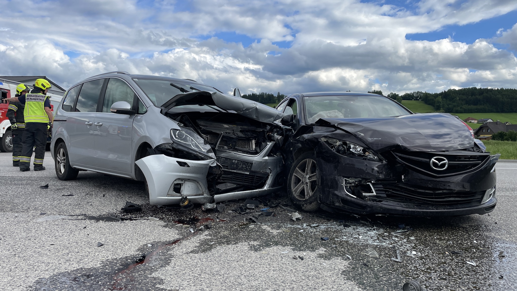 Verkehrsunfall in Purgstall