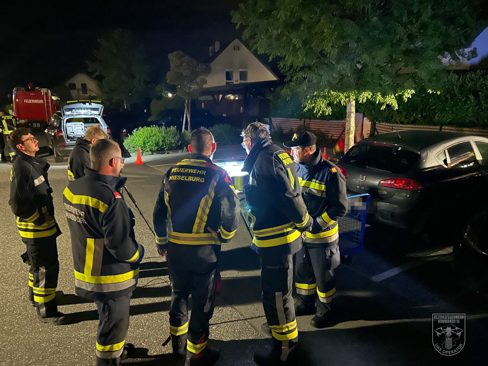 Erster Einsatz für SEG Drohne im Bezirk