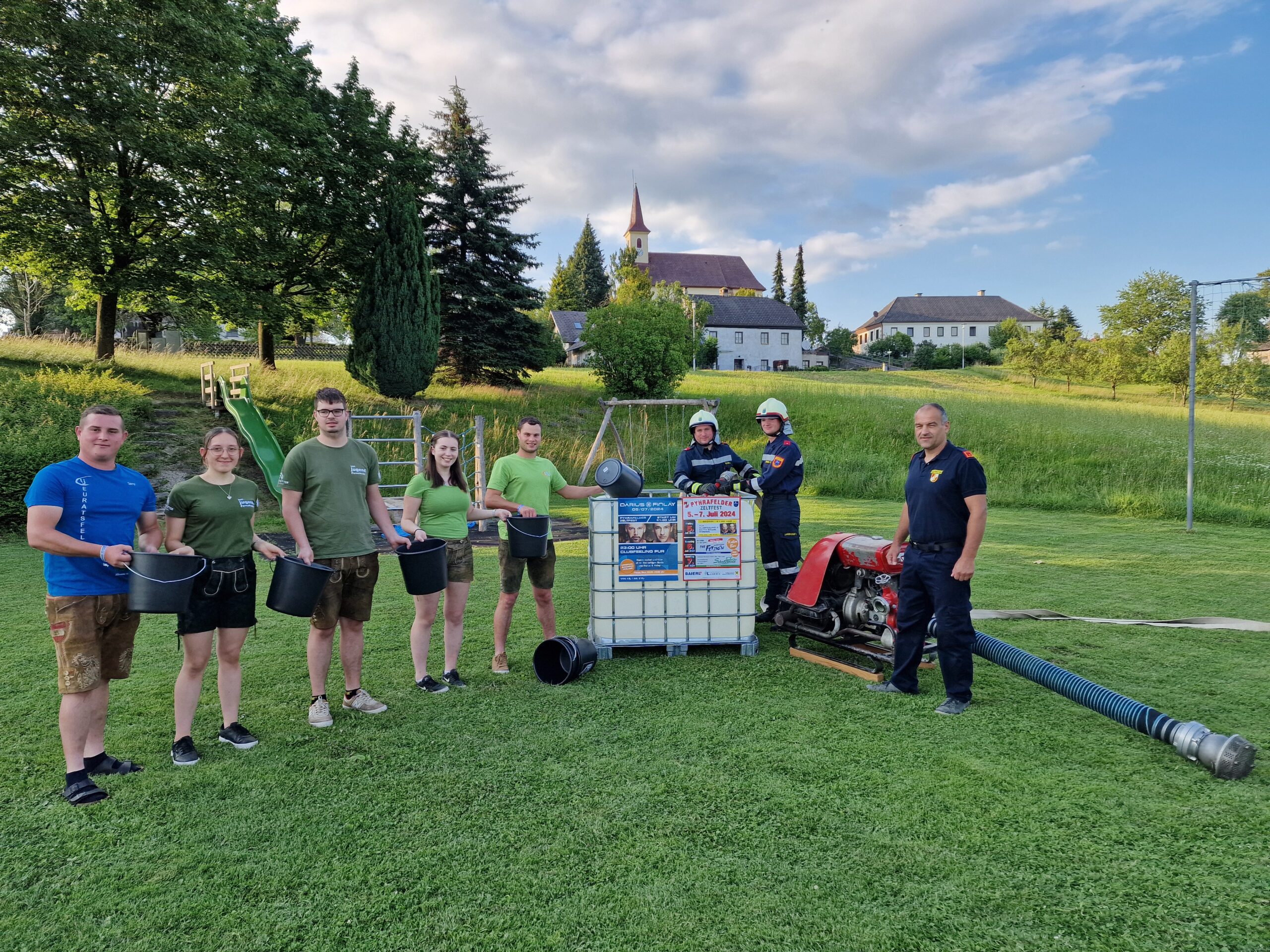 Countdown zum Pyhrafelder Zeltfest 2024