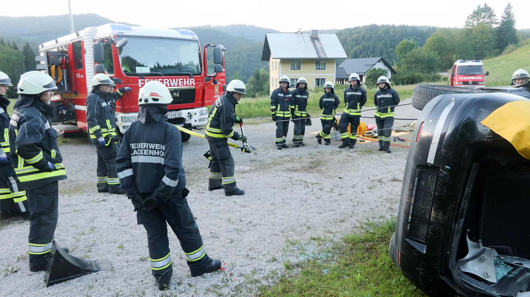 Bergeübung