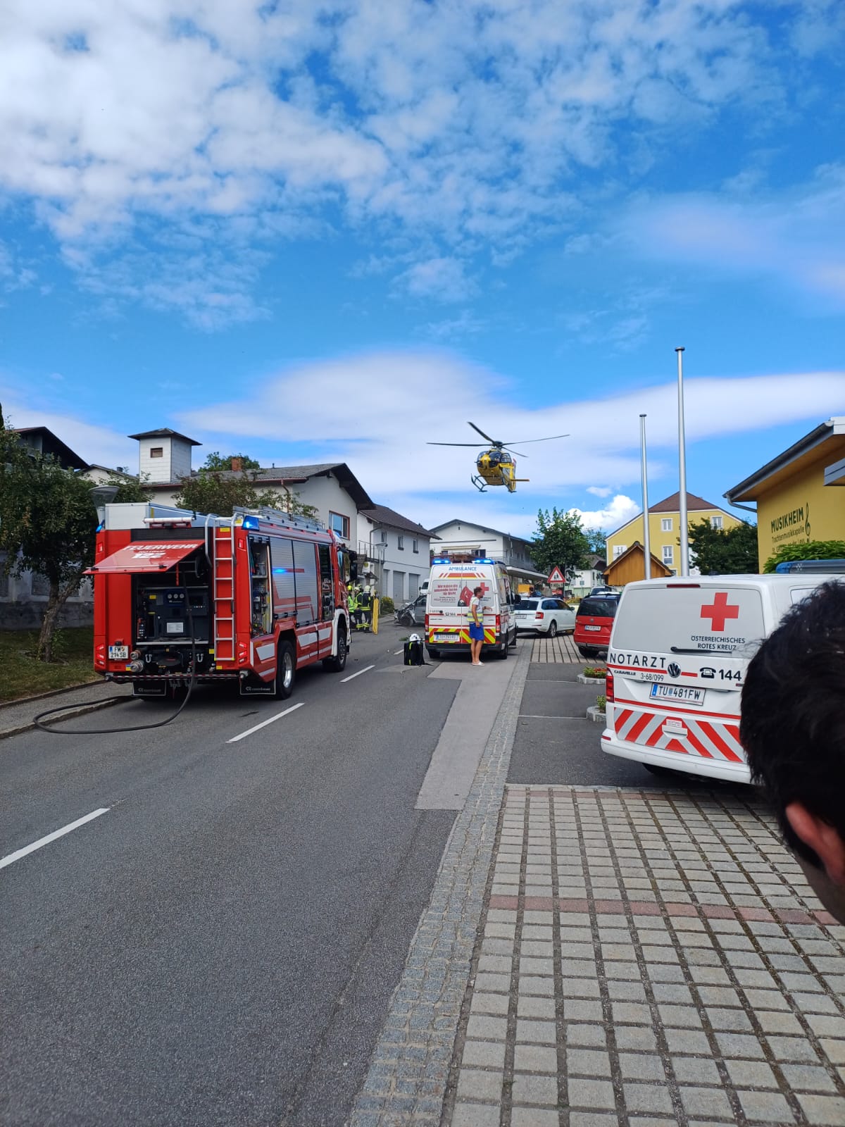 T2 Menschenrettung 1-2 Personen – Verkehrsunfall
