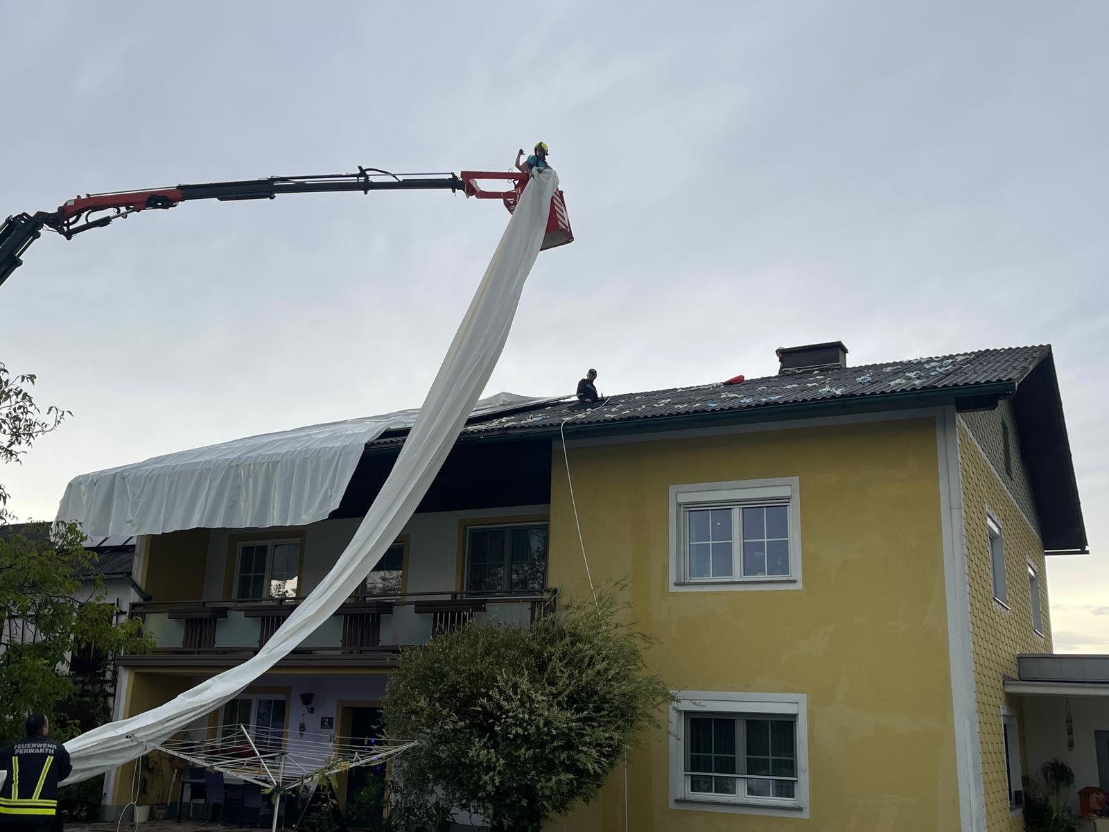 Gewitterfront forderte Einsatz