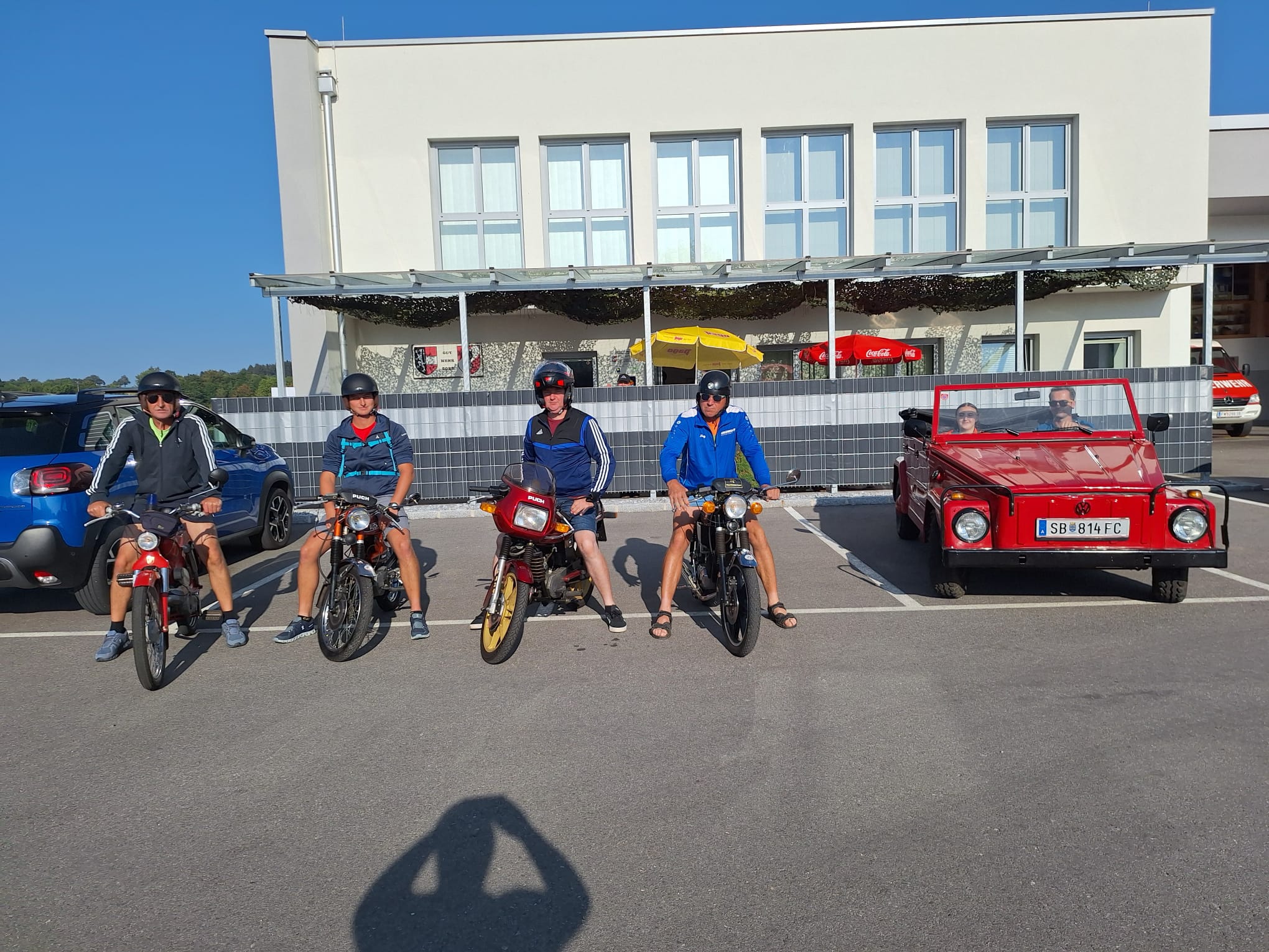 Melktal Classic Oldtimerausfahrt mit Feuerwehr-Puch