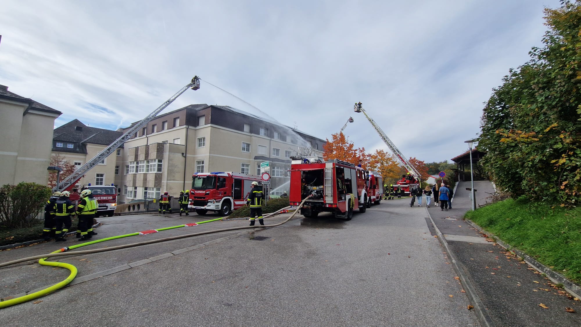 Großübung im Landesklinikum Scheibbs