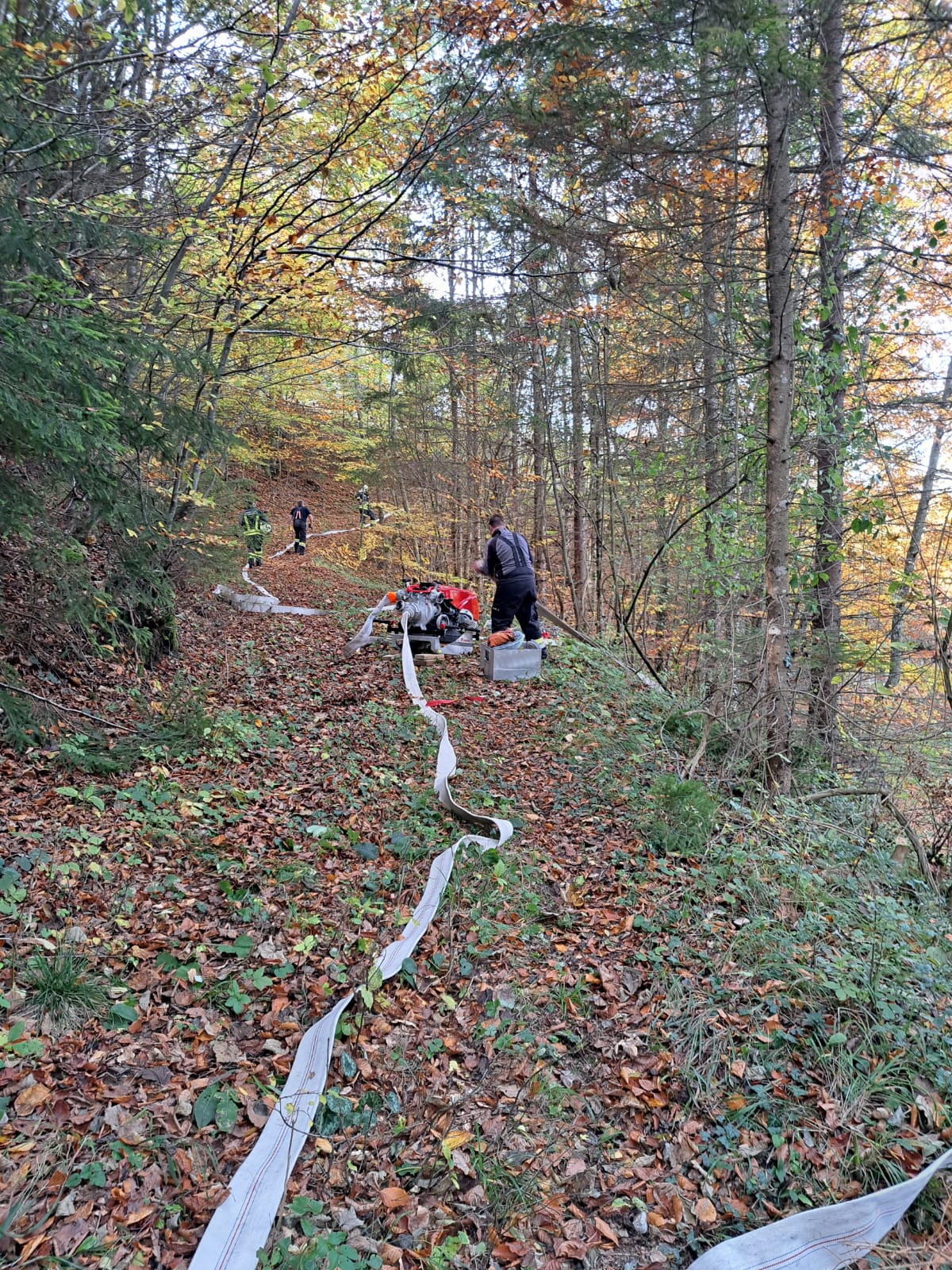 Unterabschnittsübung in St.Georgen an der Leys