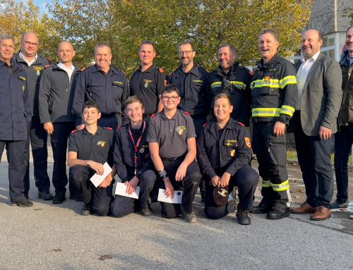 4 Goldene beim Feuerwehrjugendleistungsabzeichen in Gold