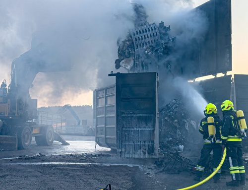 Feuerwehreinsatz in Purgstall: Brand konnte rasch unter Kontrolle gebracht werden