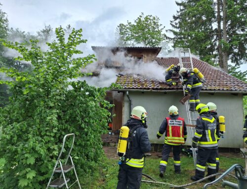B3 Gebäudebrand