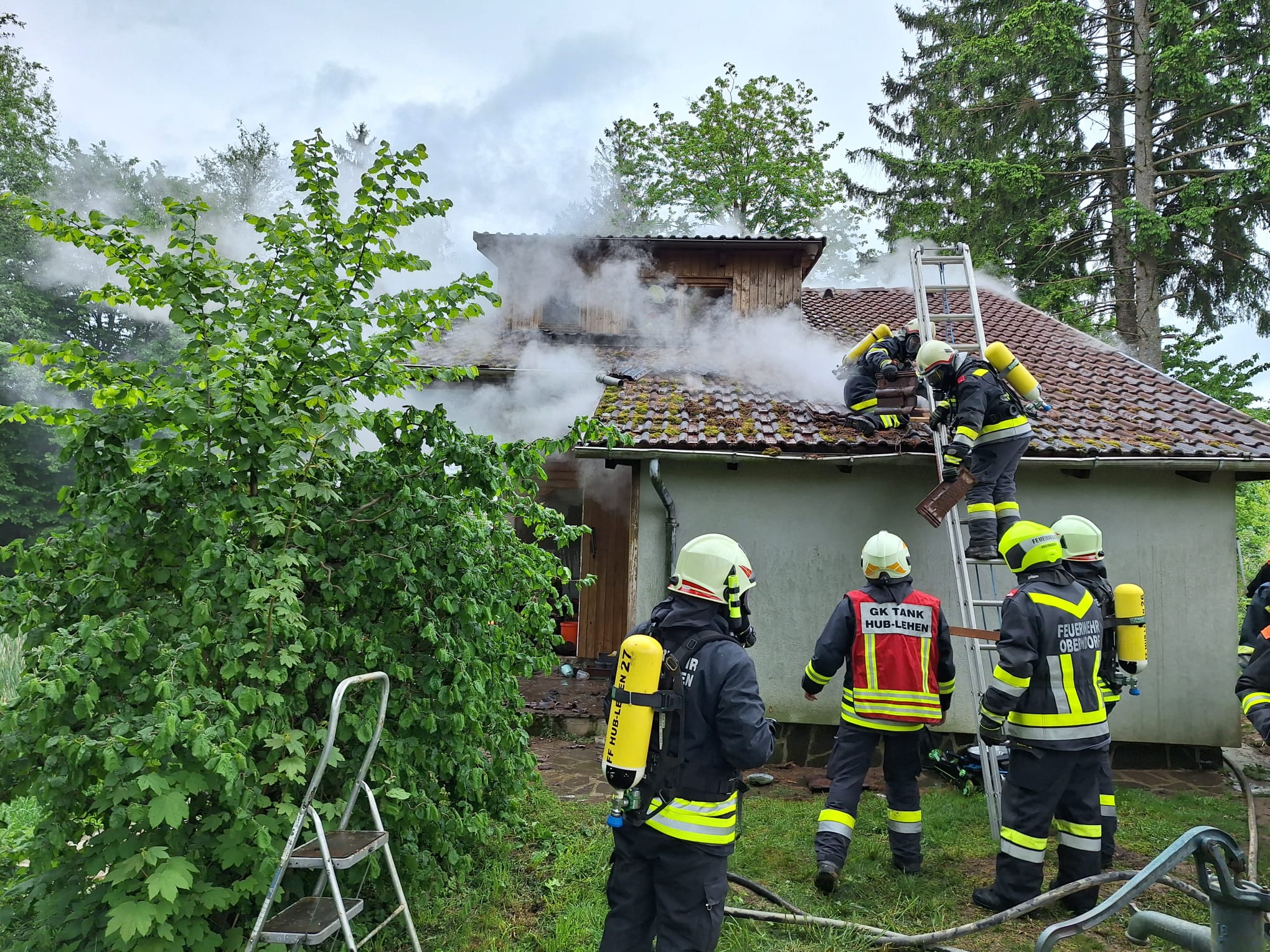 B3 Gebäudebrand