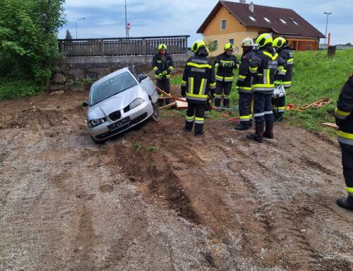 Übung der Gruppe 2 – Technischer Einsatz im Fokus