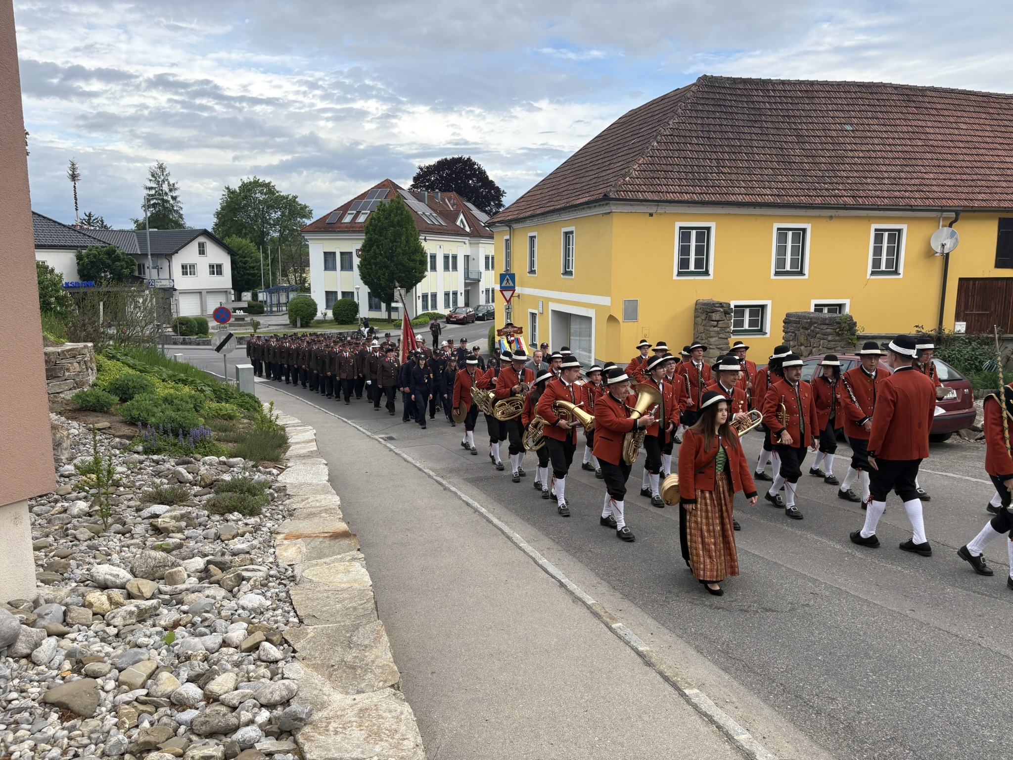 Florianifeier für die Feuerwehren Oberndorfs
