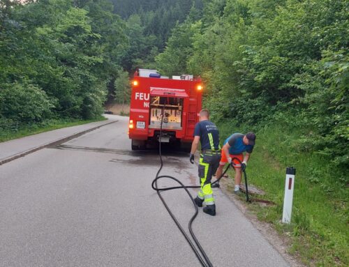 Unterstützung bei Kanalgebrechen der MG Lunz am See