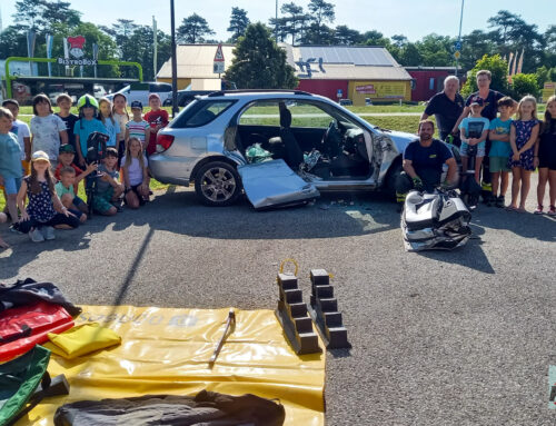 Ein aufregender Tag bei der Feuerwehr Purgstall für die Volksschulkinder
