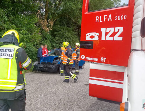 Verkehrsunfall auf der B25 bei Schauboden