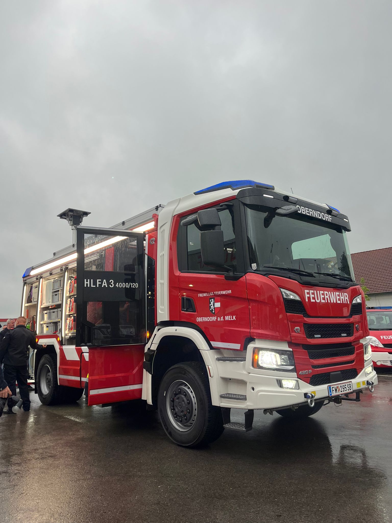 Ankunft des neuen HLFA 3 4000/120