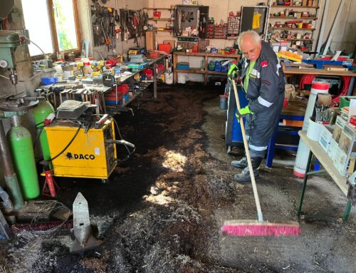 Schadstoffeinsatz  in einer Werkstatt