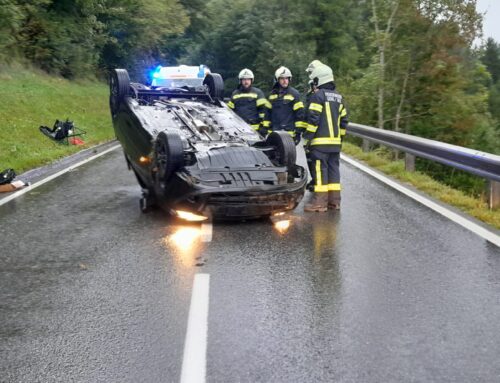 PKW-Bergung auf der B25