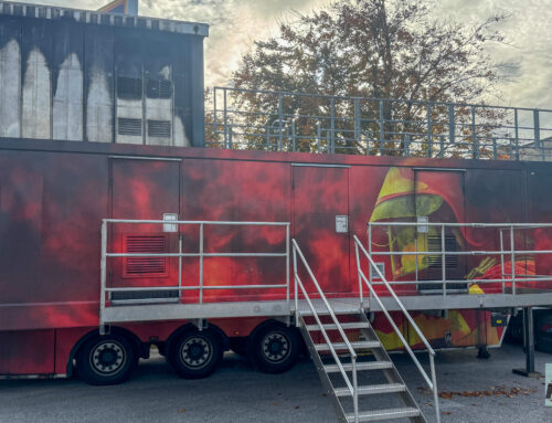 Brandcontainer in Purgstall – Einsatztraining unter echten Bedingungen! 