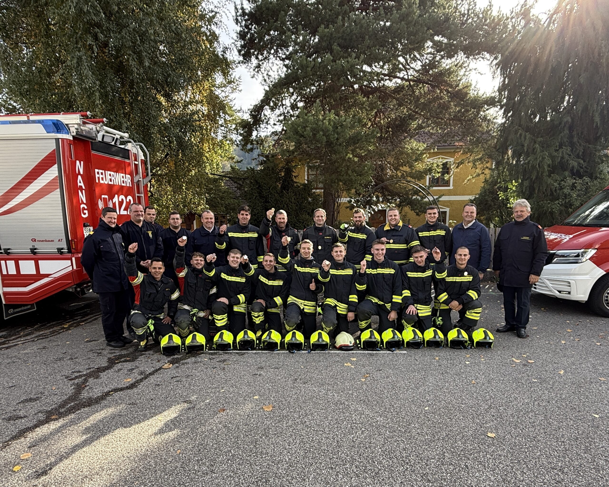 Ausbildungsprüfung Technischer Einsatz erfolgreich abgeschlossen