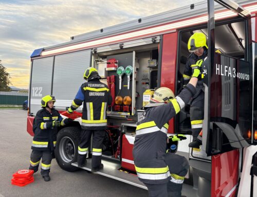 Beginn der Übungsphase für die Technische Hilfeleistungsprüfung