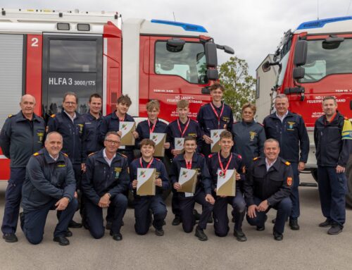 Feuerwehrjugendleistungsabzeichen in Gold – 7x Gold und ein Landessieg für den Bezirk Scheibbs!