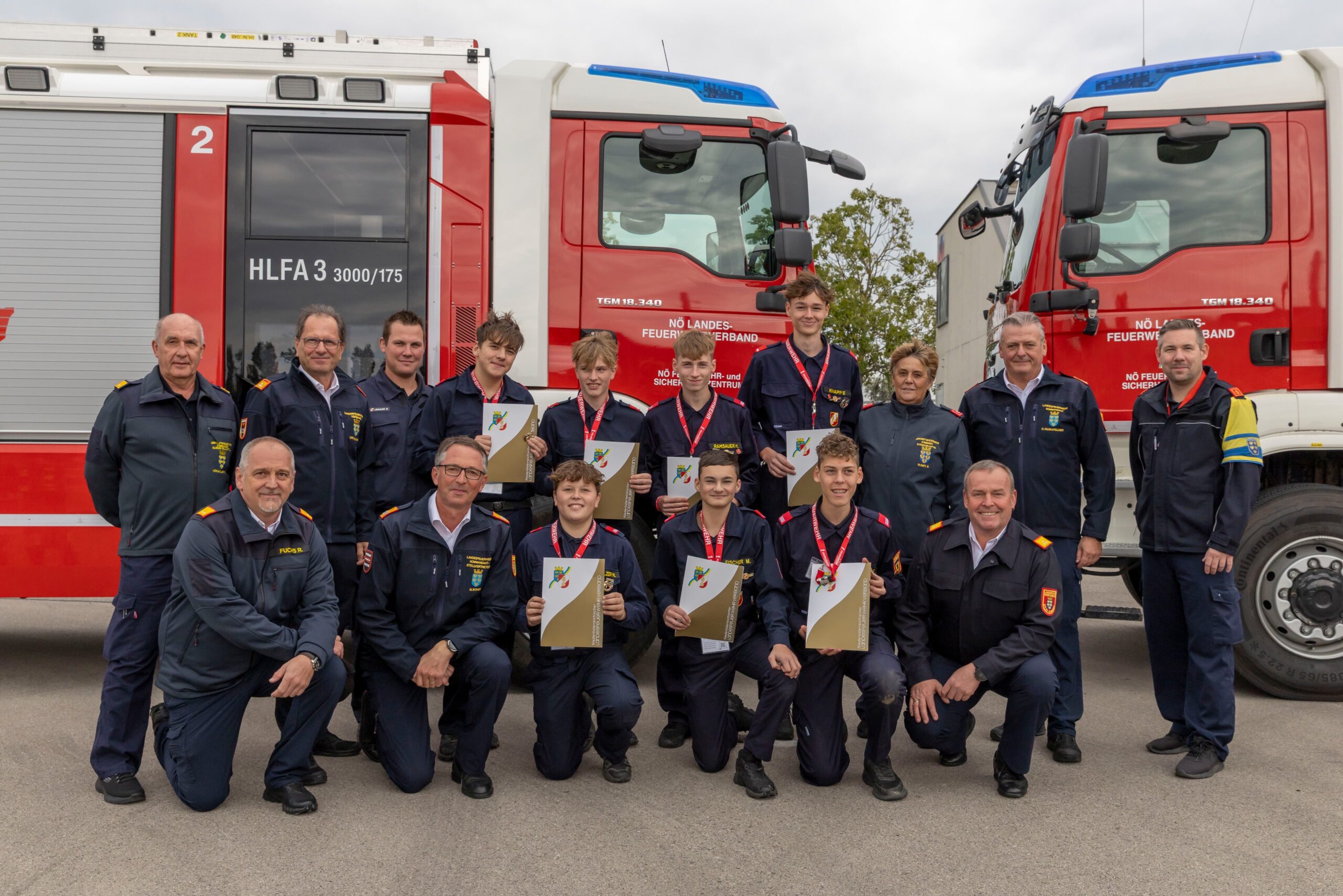 Feuerwehrjugendleistungsabzeichen in Gold – 7x Gold und ein Landessieg für den Bezirk Scheibbs!