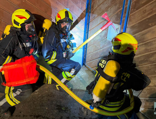 Monatsübung der Feuerwehr Purgstall – Atemschutz im Einsatz